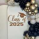Class of 2025 Graduation Decal - Congratulations Graduation Decorations 2025 Decal, Congrats Sticker for for Making Grad Party Event Planner Sign, Balloon Arch, Backdrop