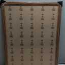 20x25 Wood Frame Brown, Rustic Natural Wooden 25x20in Poster Picture Frame, Distressed 20 x 25inch Woodgrain Gallery Photo Frame with HD Plexiglass, Horizontal Vertical Wall Mounting Display 1pcs