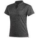 Aeklowu Women Golf Tennis Shirts, Athletic Women T-Shirts V-Neck Tops Short Sleeve Collarless Shirts(Grey Charcoal XL)