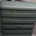GinzaTeavel, PP material 28inch expandable suitcase with Double Spinner Wheels， Suitcase with TSA Lock，Lightweight Large Luggage for Family Travel，Dark Green Color