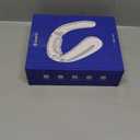 SWEETFULL Neck Fan, 3 Turbo Portable Fans with Neck Support, 4 Speed & LED Display, 5200mAh Rechargeable Personal Fan, Hand-Free Wearable Bladeless Cooler, Gift for Travel Birthday, Men, Women (Black)