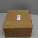 Glass Cups With Lids and Glass Straws20 OZ High Borosilicate Glass Tumbler Iced Coffee Water Smoothie (Clear)