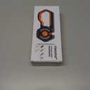 6-Stage Knife Sharpener - Premium Kitchen Knife Sharpeners - Adjustable Handheld Manual Knife Sharpeners for Kitchen Knives, Scissor and Chef Knife.Easy for beginners to use (ORANGE)