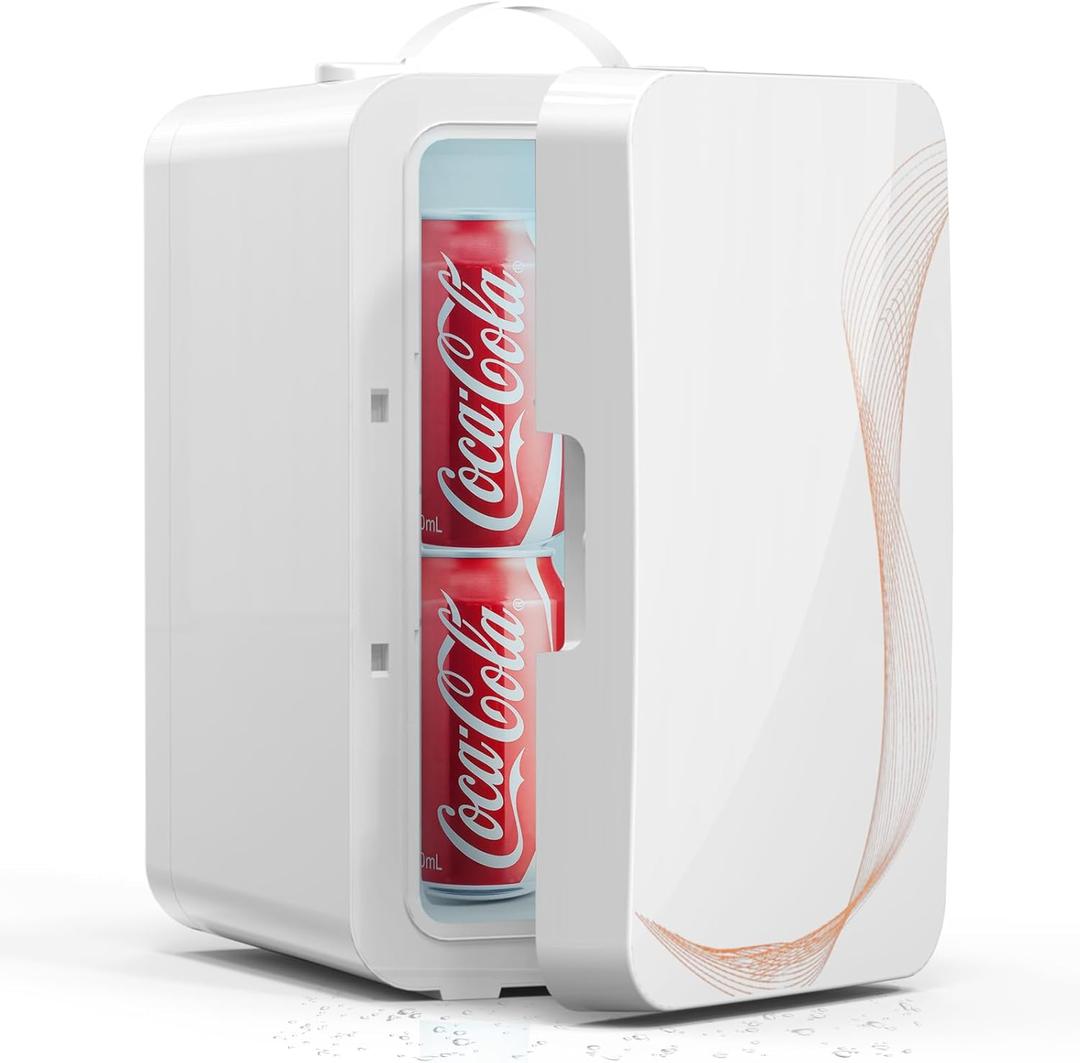 SUAVO 6L Mini Fridge for Bedroom