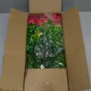 Elyum Artificial Flowers for Outdoors, 9 Bundles Artificial Plants & Flowers Outdoor, UV Resistant Faux Flowers Outdoor Fake Flowers for Outside Porch Window Box Decoration(Mixed Color)