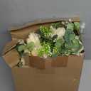 Riceshoot 4 Pcs 4 Pack 26 ft Artificial Eucalyptus Vines Garland with Flowers Faux Floral Greenery Garlands Rose Wreath for Wedding Party Arch Table Decor Backdrop Decorations (Champagne)