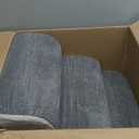 Pet Stairs for Small Dogs 15.7" H - Dog Stairs for Couch and Bed, 35D Foam Dog Steps Ramp with Non-Slip Bottom Grey, 3 Steps