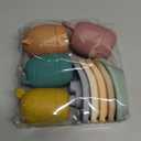 HYSZXUS Bath Toys Floating Boats with Silicone Bathtub Toy,9 PCS Mold Free Baby Bath Toys for Infants 6-12-18 Months,Water Table Toy for Toddlers 1-3,Shower Toys Pool Toys for 1 2 3 4 Boys Girls Kids