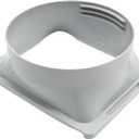 5.9Inch Mobile AC Unit Tube Connector- Portable Air Conditioner Hose Coupler-AC Hose Extension Connector Air Conditioning Accessories for AC Hose Coupler Extension (Square)