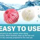 2 x 12 PCS Pet Hair Remover for Laundry, Reusable Hair Catcher,Pet Hair Remover Balls for Washing Machine Reusable Hair Catcher for Dogs and Cats