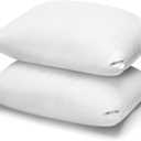 Piwaal Luxury Hotel Pillows for Sleeping 2 Pack,Bed Pillows Standard Size Set of 2,Down Alternative Filling,Pillows for Back,Stomach and Side Sleepers
