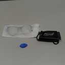 Gaoye Blue Light Blocking Glasses, Retro Round Eyewear Frame Anti Eyestrain Computer Glasses for Women Men - GY1688 (Light Black Frame/Transparent Lens)