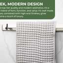 Saffron & Sage Towel Racks for Bathroom Wall Mounted, 17 inch Heavy Duty Bathroom Towel Rack Wall Mounted, Stainless Steel Bathroom Towel Holder for Bathroom Wall, Easy to Installation, Brushed Steel