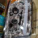 Partsam Full LED Headlights Assembly Chrome Compatible with 2009-2018 Ram 1500 2500 3500, DOT Approved Dual Projector Pair with Start Animation DRL Sequential Turn Signal Hi/Low Beam 6500K IP67