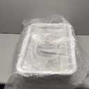 Stainless Steel Top Entry Litter Box with Dog-Proof, Hooded Stainless Steel Litter Box with Filter Lid & Scoop for Low Tracking, Enclosed Cat Litter Boxes for Anti-Leakage Metal Litter Pan