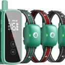 Touch-Screen Dog Shock Collar with Security Lock, 2600FT Dog Training Collar Features 3 Training Modes, Rechargeable & Waterproof, Suits Dogs of All Breeds and Sizes