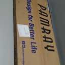 Pamray 32 Inch Computer Desk for Small Spaces with Storage Bag, Home Office Work Desk with Headphone Hook, Small Office Desk Study Writing Table (Vintage)