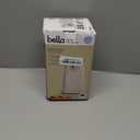 bella Electric Can Opener and Knife Sharpener, Removable Cutting Lever, Cord Storage, Stainless Steel Blade, Oat milk