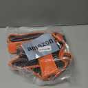 AUROTH Tactical Dog Harness for Large Dogs No Pull Adjustable Pet Harness Reflective K9 Working Training Easy Control Pet Vest Military Service Dog Harnesses Orange (XL, Neck: 20-31", Chest: 26-42", 75-135 lbs)