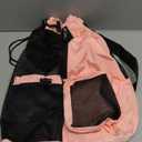 Mesh Beach Backpack with Wet Pocket Drawstring Pool Bag Waterproof Swimming Bag Gym Backpack for Men & Women