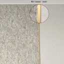 3 x Flexible Molding Trim Wall Trim|Peel and Stick Trim|Ceiling/Wall/Mirror/Door/Wardrobe/Cabinet Edge Moulding,16.4 ft x 0.4 in [Silver] [1]