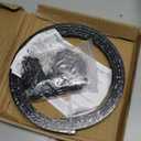 Ceiling Curtain Track, Black Flexible Bendable Curtain Track 12 Ft Curved Curtain Rail Ceiling Wall Mount Sliding Curtain Ceiling Track System Set for Bay Window, Room Divider