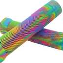 Bike Handlebar Grips, Rubber Bicycle Grips Soft Cycling Grips Non-Slip Bike Handles Grips for Pro Stunt Scooter Bars and BMX Bikes Bars