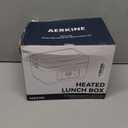 Electric Lunch Box For Adults - Rechargeable 60W Self-Heating Food Warmer with 1.0L Stainless Steel Container, Heated Lunch Box For Office, Picnic, Car & Outdoor Use(Black)