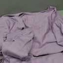 Pink Queen Women's 2 Piece Lounge Outfit Sweater Set Long Sleeve Crop Knit Top and Wide Leg Long Pants Sweatsuit (Purple, XL)