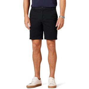 Amazon Essentials Men's Slim-Fit 9" Stretch Chino Short (Black)