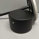 Drink Table Pedestal, Round Side Table, Drink Tables for Small Spaces, Pedestal End Table, Small Pedestal Table (Black)