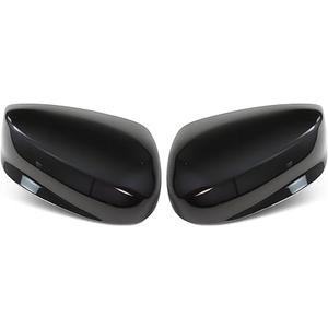 Side Rearview Mirror Cover Caps Compatible with Accord 2008 2009 2010 2011 2012 2012 Black Exterior Side Mirror Cover Rearview Mirror Caps Mirror Housing Left Driver Right Passenger