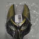 Ciieeo - Adult Mask Plastic Egyptian Anubis Cosplay Mask Egypt The God Costume Accessories Masqurade Halloween Cosplay Party Fancy Dress Photo Prop