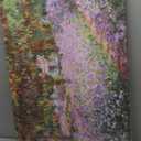 Irises in Monet's Garden, 1900 by Claude Monet - Large Canvas Art Bathroom Wall Decor Painting Print Framed for Living Room Bedroom Home Kitchen Decorations 24" x 36"