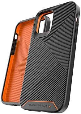 GEAR4 Battersea Wilma Compatible with iPhone 12 Plus/iPhone 12 Pro 6.1 Case, Advanced Impact Protection with Integrated D3O Technology, Anti-Yellowing, Phone Cover – Black