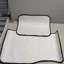 Homoyoyo Car Seat Covers Floor Mats Set DIY Sublimation Rubber Comfortable Waterproof, ‎26.77 x 17.32 x 0.07 inches