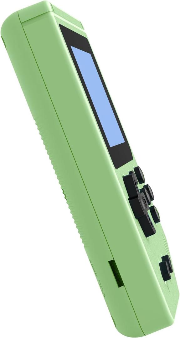 Retro Games Console,Video Games, 3.0 Inch IPS Screen and Rechargeable Battery, Green