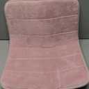 Yimobra Pink Bath Mat, Super Soft Absorbent Memory Foam Bathroom Rug Non Slip, Quick Dry, Machine Washable Floor Carpet for Tub Shower, Home Decor Accessories, 24x17