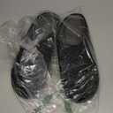 RockDove Women's Original Two-Tone Memory Foam Slipper (9-10, Black/Grey)