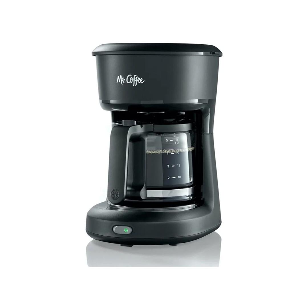 Mr. Coffee 12-Cup Switch Coffee Maker Black: Electric Drip Coffee Machine, 60 oz Capacity, Dishwasher-Safe Parts