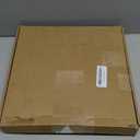 Meching 2 Pack 13" Nautical Beach Wooden Ship Wheel and 13" Wood Anchor with Rope Nautical Boat Steering Wheel Rudder Anchor Wall Decor Door Hanging Ornaments Beach Theme Home Wall Decoration