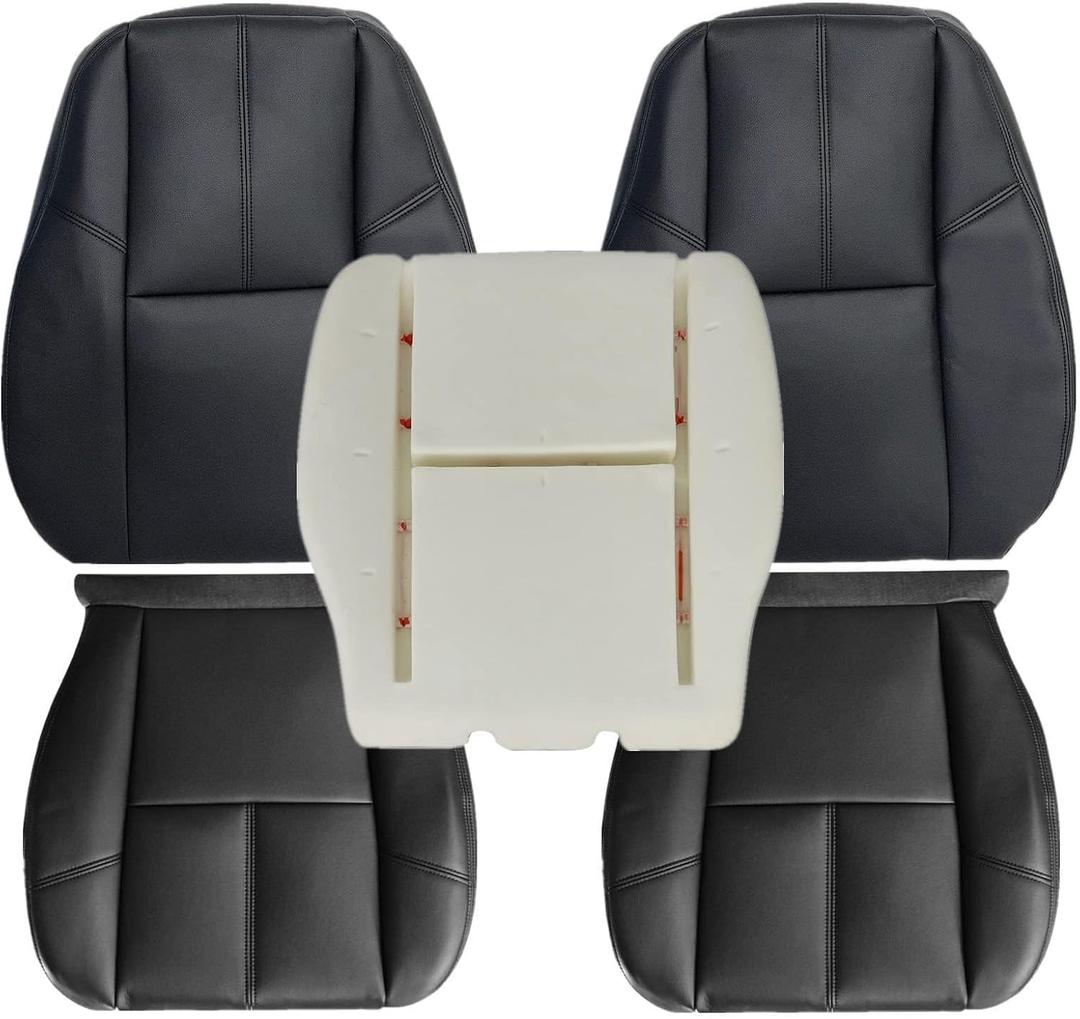 GXARTS Seat Cover and Foam Fit for Chevy Silverado GMC Sierra 2007-2014