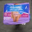 Always Discreet Adult Diapers for Women, Incontinence Underwear, Postpartum Essentials, Disposable Briefs, Max Absorbency, Bladder Leak Protection, Small/Medium, 19ct