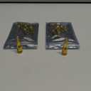 4mm Banana Plugs Right Angle 6 Pairs, 24k Gold Plated 90 Degree Speaker Connector (12Pcs)