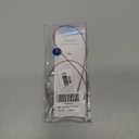 Tunisian Crochet Hook G, Size G6/4mm 24-Inch Flexible Tunisian Crochet Hooks Set with Cable Metal Aluminum Afghan Crochet Hook