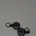 MNGARISTA Upgraded Heavy Duty Retractable Keychain with Belt Clip, 10 OZ Retraction, 31.5" Stainless Steel Cord Key Chain, 3K Carbon Fiber ID Badge Reel Holder with Badge Strap and Key Ring, 4 Pack