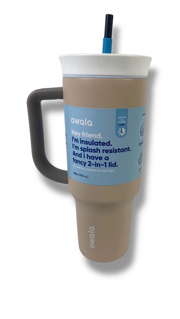 Owala 40oz Dune Drifter Tumbler Steel Triple Layer Insulated Bottle Sip or Swig