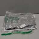 SpaceAid 1 Pack Over The Door Organizer with 5 Large Pockets and 10 Mesh Side Pockets, 5 Layers Door Organizer Hanging with Clear Window for Bedroom, Bathroom, Pantry and Nursery, Gray