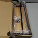 Towel Racks for Bathroom Wall Mounted, Metal Towel Holder with Wooden Shelf for Folding Large Towels, Towel Storage for Small Bathroom Organizer Decor or RV Camping