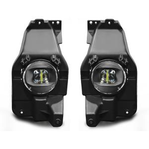 LED Fog Lights Assembly Compatible with 2013 2014 2015 Ford Explorer, Front Driving Fog Lamps Clear Lens Replacement Kit, DOT Certified - 1 Pair